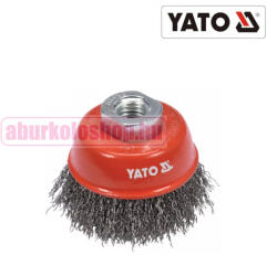 Yato inox fazékkefe M14 65 mm (YT-47658)