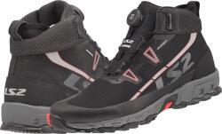 LS2 Cizme Moto Adventure LS2 Trekker Man Boots WP Black , Impermeabile, Touring, ATV E i Off-Road (C47262)