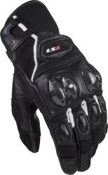 LS2 ManuE i Moto LS2 Spark 2 Leather Man Gloves Black White , Piele Naturala, Carbon, Racing, Sport E i ATV (C47271)