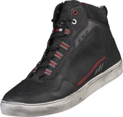 LS2 AdidaE i Moto LS2 Zoe Man Boots Black Red , Ghete Moto Casual din Piele Naturala, Urban, Touring E i ATV (C47268)