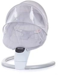 Chipolino Yoga elektromos babahinta és pihenőszék szúnyoghálóval - 0-9 kg, szürke