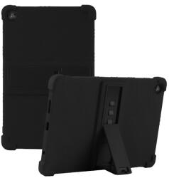 Gigapack T Tablet 2 5G Defender szilikon telefonvédő ütésállóság, kitámasztó, FEKETE (GP-176139)