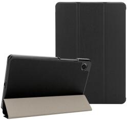 Tactical Samsung Tab A11 LTE / Tab A11 WIFI TACTICAL BOOK TRIFOLD tok álló, bőr hatású aktív FLIP, asztali tartó, FEKETE (57983127892)