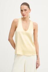 Patrizia Pepe felső - sárga 38 - answear - 45 990 Ft