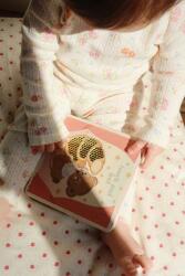 Konges Sløjd rugdalózó MINNIE ONESIE GOTS - bézs 98