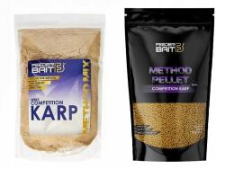 Feeder Bait Method Competition Carp Mix1 Etetőanyag Készlet (ZESTAW45)