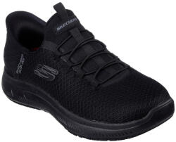 Skechers Slip-Ins Summits SR Enslee fekete bebújós női munkacipő 108144EC-BBK