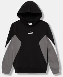 PUMA kapucnis melegítőfelső gyerek pamuttal ESS BLOCK Hoodie FL B - fekete 140