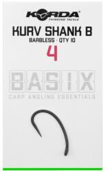 Korda Basix Kurv Shank szakáll nélküli horog 4 (KOR-KBX038)