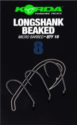 Korda Longshank Beaked szakállas horog 10 db 8 (KOR-KLSB8)