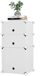 Hurtnet HÖGLER ELEGANCE Moduláris Push-Fit éjjeliszekrény, fehér 73 x 39 cm (3902)