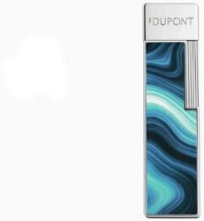 S.T. Dupont Twiggy Géode Blue kék lakkozott, króm színű szúrólángos szivaröngyújtó (030035)