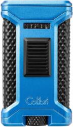 Colibri Ascari Blue & Black hármas szúrólángos szivaröngyújtó beépített szivarfúróval (C-LI250T5)