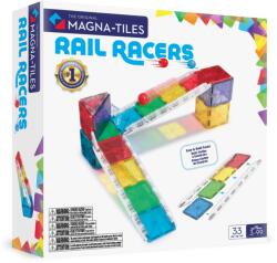 Magna-Tiles Rail Racers mágneses készlet 33 részes (MT-251033RR)