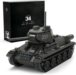  Nifeliz T-34/85 - Építőkocka Harckocsi Modell (NF10270, 818 db)