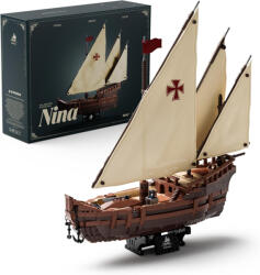  Nifeliz Nina Sailing Ship - Építőkocka Hajómodell (NF10352, 1402 db)