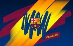 295 Studio Poszter Fc Barcelona Vintage Retro Vászonkép 91, 5x61 (Plakat 91,5x61 cm)