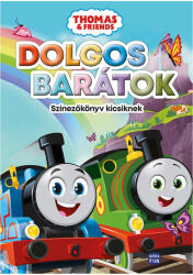 Móra Móra: Thomas &, Friends - Prieteni harnici. Carte de colorat pentru cei mici (MO5029)