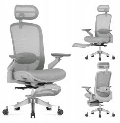 Mark Adler Irodai forgószék Mark Adler szürke, masszázs funkcióval, ergonomikus, lábtartóval (MA-LEADPRO 8.7 GREY)