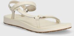 Teva női bőr szandál Original Universal Slim Lea - bézs Női 42