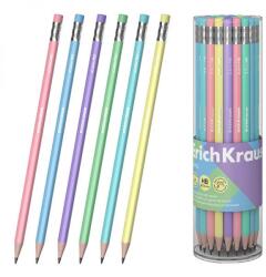 ErichKrause Pastel háromszögletű grafitceruza - HB radíros - többféle (FR-60720)