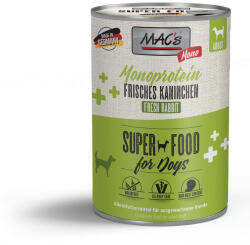 MAC's Friss Nyúl Monoprotein Konzerv 6x400g