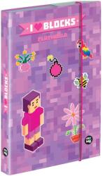 KARTON P+P A5 Playworld Girl füzettartó box (OXYBAG_6-52126)