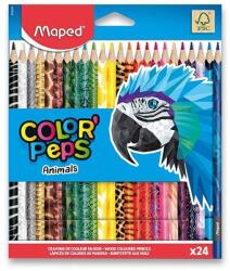 Maped Color'Peps Animals színes ceruzák - 24 szín (MAP_9832224)