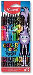 Maped Color'Peps Monster színes ceruzák - 12 szín (MAP_9862612)
