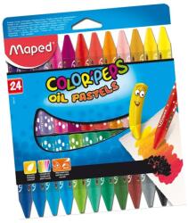 Maped Color'Peps olajpasztell kréták - 24 szín (MAP_9864012)