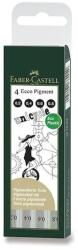 Faber-Castell Ecco Pigment markerek - 4 db, fekete (FC_167004)