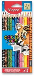 Maped Color'Peps Animals színes ceruzák - 12 szín (MAP_9832212)