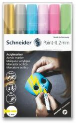 Schneiders Schneider Paint-It 310 akril marker készlet V2 - 6 szín (ACT1201960)