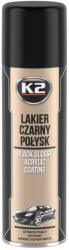 K2 akril festék spray 500ml Fényes Fekete