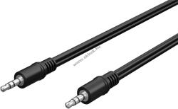 Goobay AUX 3, 5mm sztereó laposkábel 3-pólusú jack-jack 2, 5m