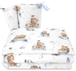  Baby Shop 3 részes ágynemű garnitúra - Mackó álom kék