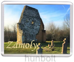  Zámoly Templomrom hűtőmágnes (műanyag keretes)