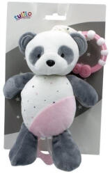 Tulilo plüss zenélő játék - rózsaszín panda