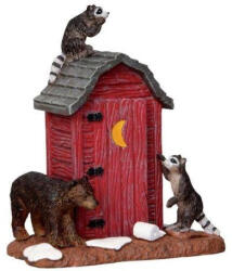 Lemax outhouse marauders Vail Village 2012