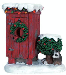 Lemax christmas outhouse Plymouth Corners 2006