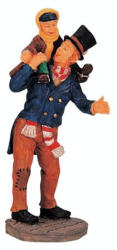 Lemax bob cratchit and tiny tim Caddington Village 2000