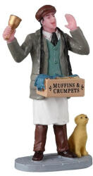Lemax hot muffins and crumpets Caddington Village 2023
