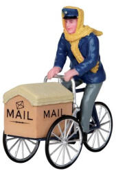 Lemax mail delivery cycle Caddington Village 2012