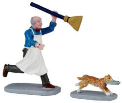 Lemax feline fish thief s/2 Caddington Village 2024