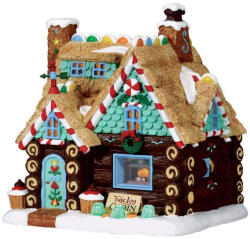 Lemax yule log cabin Sugar 'N' Spice 2017