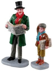 Lemax merry newsboy, set of 2 Caddington Village 2023