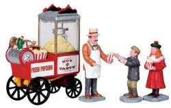 Lemax popcorn seller s/4 Caddington Village 2010
