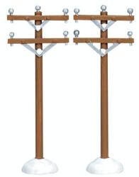 Lemax telephone poles s/2 General 2006