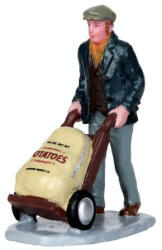 Lemax market worker Caddington Village 2013
