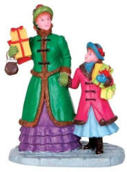 Lemax christmas shopping Caddington Village 2014